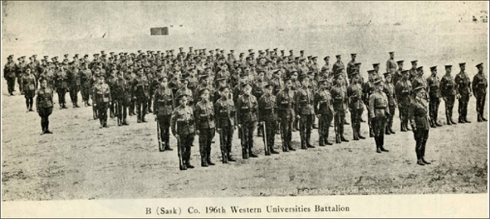 196th Battalion training
